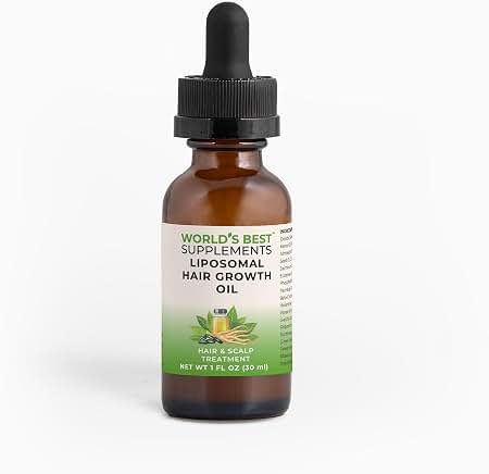 Single bottle of Liposomal Hair Renewal natural hair regrowth spray